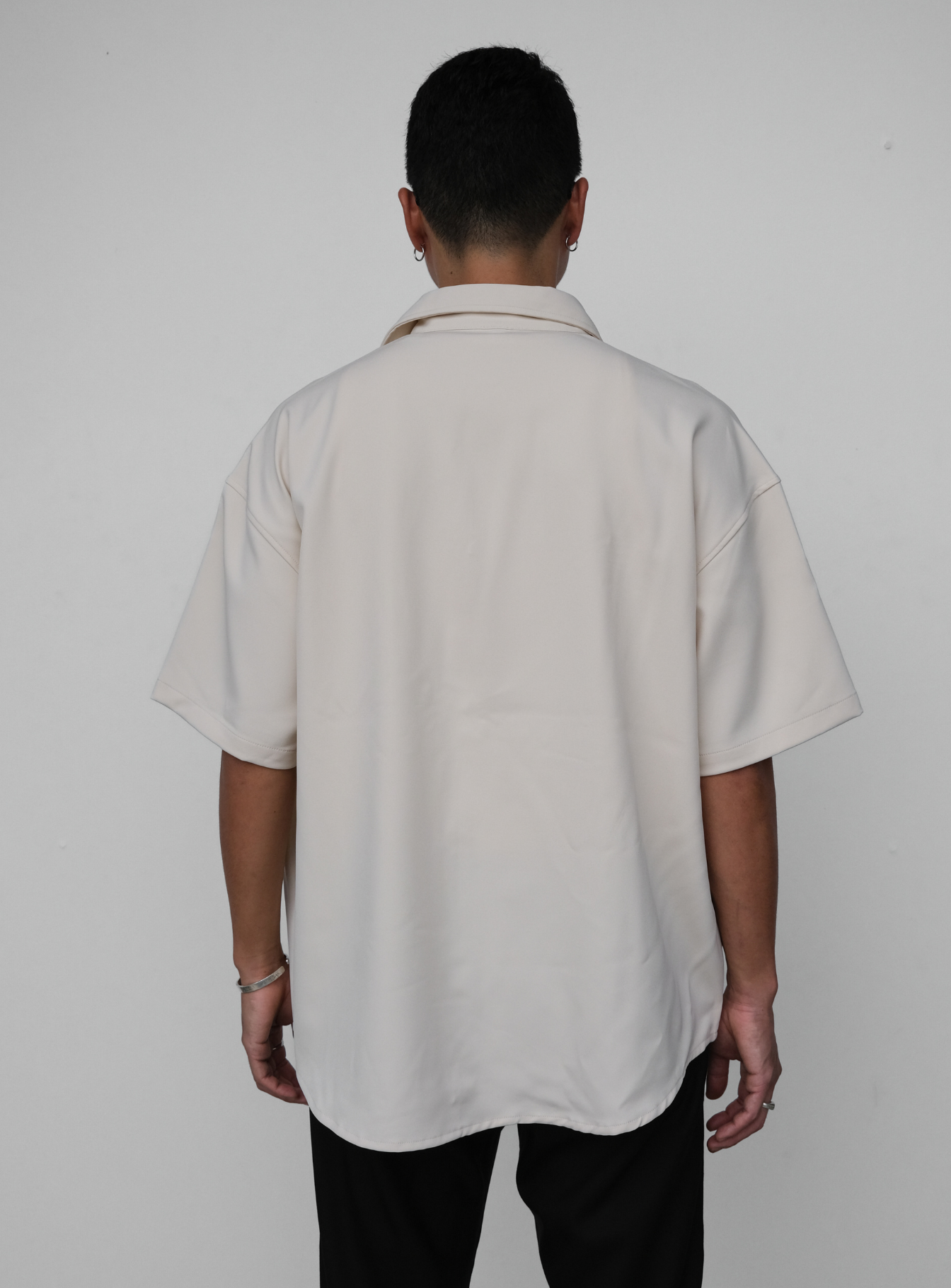 Panel Shirt - Beige